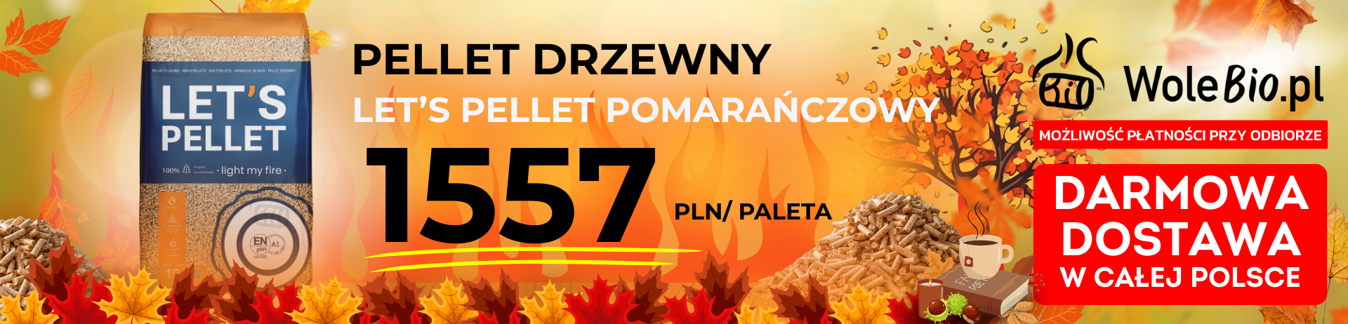 lets pellet pomarańczowy paleta wolebio.pl