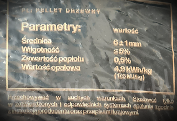 Pelelt dębowy parametry 