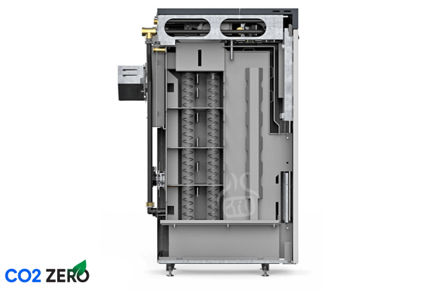 Piec na pellet Heiztechnik DASPELL NEXT Basic 15-25kW co2zero wolebio.pl