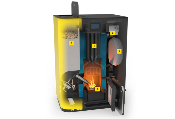 Piec na pellet PEREKO Spark Evo 12-29kW