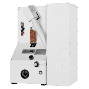 Piec na pellet Kozlusan Lidia Compact Mini+boczny zasobnik 10-35kW
