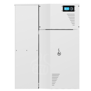 Piec na pellet Kozlusan Lidia Compact Mini+boczny zasobnik 10-35kW