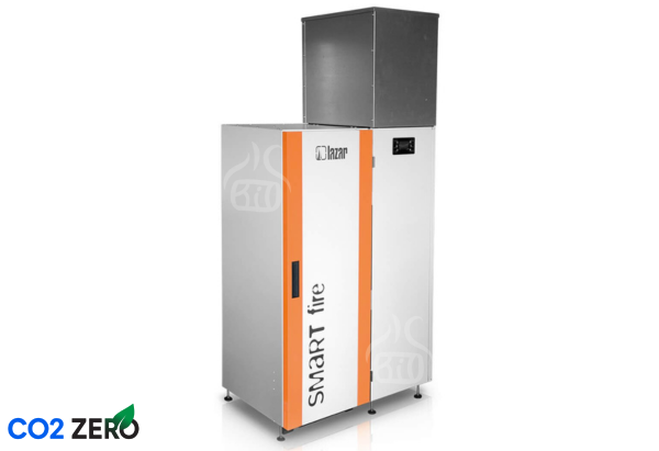 Piec na pellet Lazar SMARTFIRE COMPACT 11/15co2zero wolebio.pl