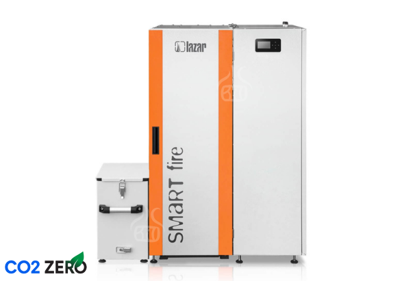 Piec na pellet Lazar SMARTFIRE COMPACT 11/15co2zero wolebio.pl