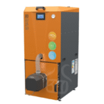 Piec na pellet KIPI Quad z zasobnikiem u góry 10-30kW