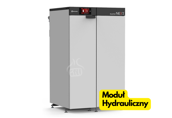 Piec na pellet Heiztechnik DASPELL NEXT moduł hydrauliczny 15-25kW co2zero wolebio.pl