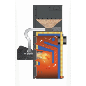 Piec na pellet Kołton PellNano 8-12kW - obrazek 2